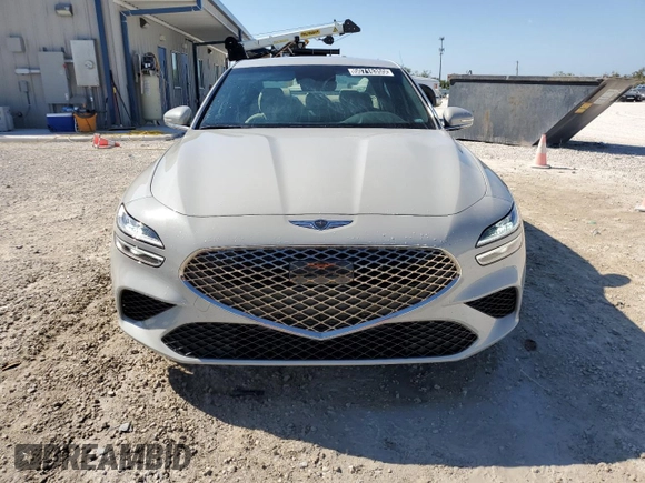 2025 Genesis G70 2.5T with VIN KMTG34SC2SU150418, listed as a Copart auction lot 50716355 with 11,115 mi miles and Clean title. Bid and sale history available at DreamBid. Image 5.
