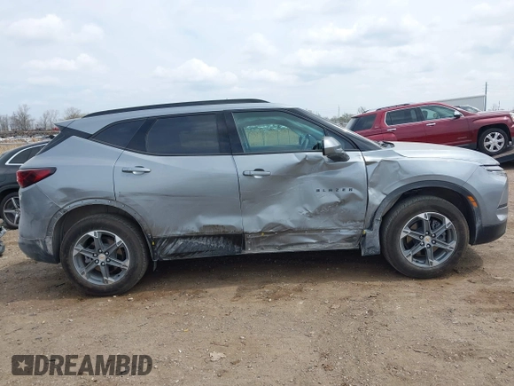 2023 Chevrolet Blazer LT с VIN 3GNKBHR40PS235497, выставлен на аукционе IAAI как лот 42124586 с пробегом 20 533 миль миль и . История ставок и продаж доступна на DreamBid. Изображение 14.