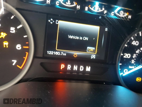 2019 Ford F-150 XL with VIN 1FTEW1C40KKD54729, listed as a Copart auction lot 44807715 with 122,160 mi miles and Salvage Title. Bid and sale history available at DreamBid. Image 9.