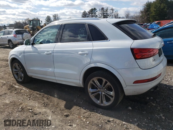 2018 Audi Q3 Premium Plus with VIN WA1JCCFS5JR034528, listed as a Copart auction lot 44626863 with 58,518 mi miles. Bid and sale history available at carsss.com. Image 2.