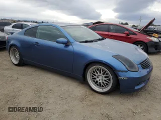 2005 Infiniti G35 Coupe with VIN JNKCV54E85M402378, listed as a Copart auction lot 81140184 with 169,422 mi miles and Salvage Title. Bid and sale history available at carsss.com. Image 4.