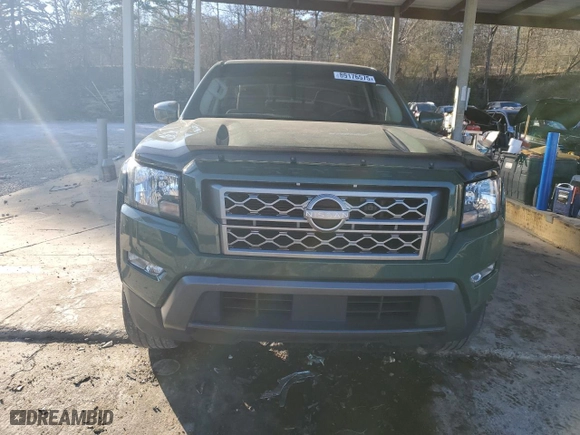 2022 Nissan Frontier PRO-X with VIN 1N6ED1EJ1NN603029, listed as a Copart auction lot 89176575 with 57,371 mi miles and Salvage Title. Bid and sale history available at carsss.com. Image 5.