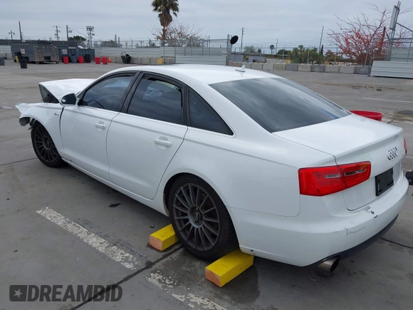 2012 Audi A6 Premium Plus with VIN WAUBGAFC7CN005955, listed as a IAAI auction lot 42158604 with 119,738 mi miles and . Bid and sale history available at DreamBid. Image 3.