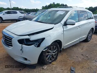 2015 Infiniti QX60 with VIN 5N1AL0MM2FC533155, listed as a IAAI auction lot 42318943 with 197,033 mi miles and . Bid and sale history available at DreamBid. Image 2.