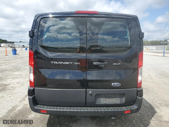 2023 Ford Transit Passenger Wagon XL with VIN 1FBAX2Y87PKB08205, listed as a Copart auction lot 51098625 with 41,667 mi miles and Salvage Title. Bid and sale history available at carsss.com. Image 6.