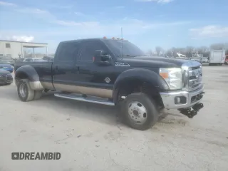 2011 Ford Super Duty F-450 DRW XL with VIN 1FT8W4DT3BEA29057, listed as a Copart auction lot 84098034 with 183,357 mi miles and Salvage Title. Bid and sale history available at carsss.com. Image 4.