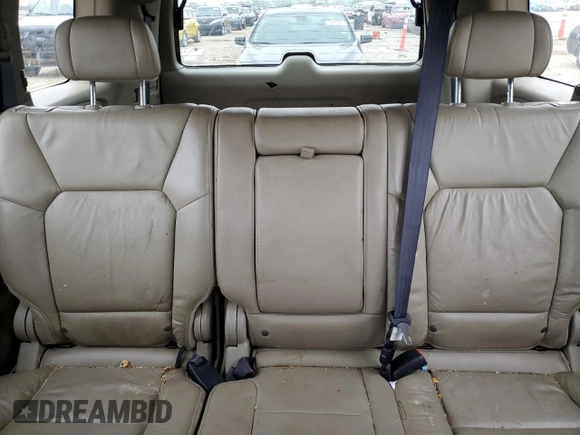 2011 Honda Pilot Touring with VIN 5FNYF4H99BB097019, listed as a Copart auction lot 53865365 with 260,357 mi miles and Salvage Title. Bid and sale history available at DreamBid. Image 10.