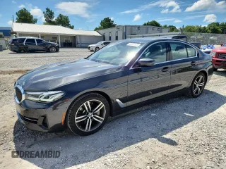 2021 BMW 5 Series 530i xDrive с VIN WBA13BJ00MWX21277, выставлен на аукционе Copart как лот 62677805 с пробегом 35 016 миль миль и Списание • Salvage title. История ставок и продаж доступна на DreamBid. Изображение 1.