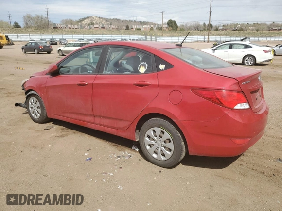 2017 Hyundai Accent SE with VIN KMHCT4AE9HU278532, listed as a Copart auction lot 52634295 with 112,009 mi miles and Salvage Title. Bid and sale history available at carsss.com. Image 2.