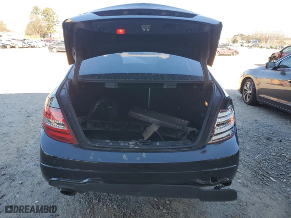 2014 Mercedes-Benz C-Class C 250 Sport with VIN WDDGF4HB0ER309924, listed as a Copart auction lot 41759255 with 94,440 mi miles and Salvage Title. Bid and sale history available at carsss.com. Image 6.