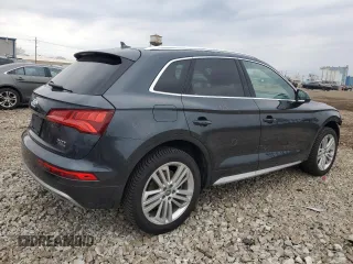 2018 Audi Q5 Premium Plus with VIN WA1BNAFYXJ2020219, listed as a Copart auction lot 48927795 with 52,592 mi miles and Salvage Title. Bid and sale history available at carsss.com. Image 3.