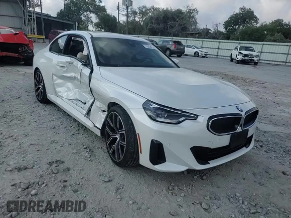 2023 BMW 2 Series 230i with VIN 3MW23CM0XP8D61289, listed as a Copart auction lot 78254234 with 14,168 mi miles and Salvage Title. Bid and sale history available at carsss.com. Image 11.