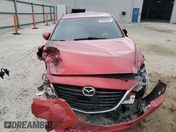 2015 Mazda 3 S Grand Touring with VIN JM1BM1M32F1274293, listed as a Copart auction lot 49552605 with Not provided miles and Salvage title. Bid and sale history available at DreamBid. Image 5.