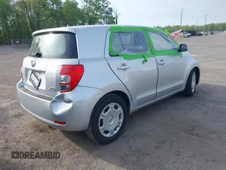 2008 Scion xD with VIN JTKKU104X8J023306, listed as a IAAI auction lot 42120680 with 200,746 mi miles. Bid and sale history available at carsss.com. Image 4.