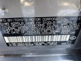 2018 Lexus LS with VIN JTHC51FF5J5003978, listed as a Copart auction lot 89002105 with 119,472 mi miles and Salvage Title. Bid and sale history available at carsss.com. Image 12.