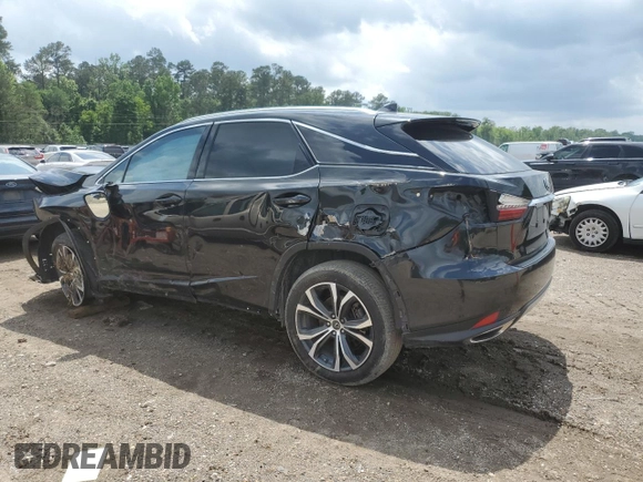 2022 Lexus RX 350 with VIN 2T2HZMAAXNC243010, listed as a Copart auction lot 54106445 with 55,605 mi miles and Salvage Title. Bid and sale history available at DreamBid. Image 2.