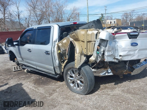 2015 Ford F-150 XLT with VIN 1FTEW1EF1FKD44263, listed as a IAAI auction lot 41935441 with 234,201 mi miles. Bid and sale history available at carsss.com. Image 3.