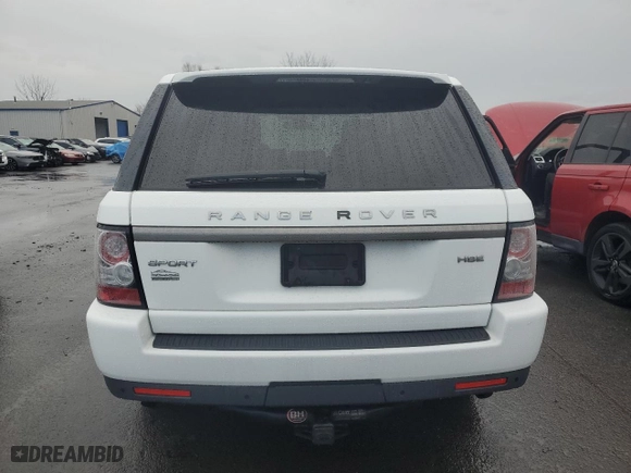 2013 Land Rover Range Rover Sport HSE with VIN SALSF2D40DA786617, listed as a Copart auction lot 49313085 with 54,859 mi miles and Salvage Title. Bid and sale history available at carsss.com. Image 6.