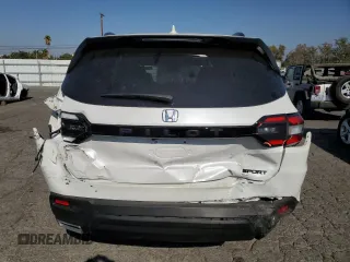 2023 Honda Pilot Sport with VIN 5FNYG2H39PB011275, listed as a Copart auction lot 73344844 with 11,792 mi miles and Salvage Title. Bid and sale history available at carsss.com. Image 6.