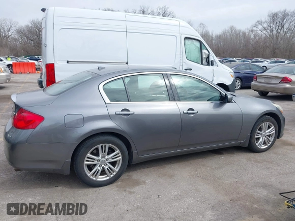 2011 Infiniti G37 x with VIN JN1CV6AR1BM407001, listed as a IAAI auction lot 41823961 with 106,664 mi miles. Bid and sale history available at carsss.com. Image 13.