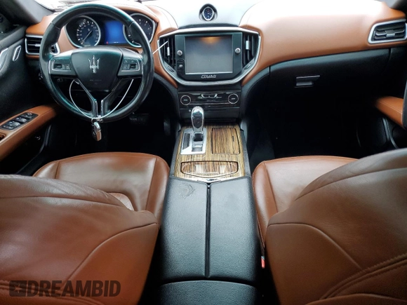 2016 Maserati Ghibli S Q4 with VIN ZAM57RTA9G1191475, listed as a Copart auction lot 39292114 with 84,071 mi miles. Bid and sale history available at carsss.com. Image 8.