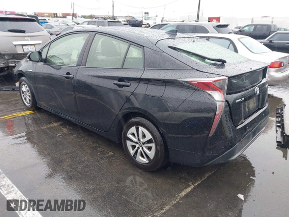 2017 Toyota Prius Two with VIN JTDKARFU8H3051986, listed as a IAAI auction lot 41579576 with 287,322 mi miles. Bid and sale history available at carsss.com. Image 3.