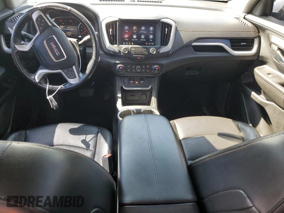 2019 GMC Terrain SLT z VIN 3GKALPEX1KL183168, wystawiony jako Copart lot #53883995 z przebiegiem 141 664 mil mil oraz Szkoda całkowita • Salvage title. Historia ofert i sprzedaży dostępna na DreamBid. Obrazek 8.
