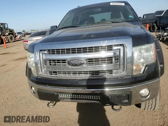 2013 Ford F-150 XL with VIN 1FTFW1EF5DKD44333, listed as a Copart auction lot 56946465 with 160,554 mi miles and Salvage title. Bid and sale history available at DreamBid. Image 13.