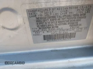 2017 Nissan Note SV with VIN 3N1CE2CP5HL361759, listed as a IAAI auction lot 42566344 with 190,938 mi miles and . Bid and sale history available at DreamBid. Image 9.