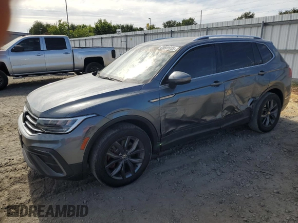 2022 Volkswagen Tiguan SE z VIN 3VV2B7AX0NM055349, wystawiony jako Copart lot #63609935 z przebiegiem 92 866 mil mil oraz Szkoda całkowita • Salvage title. Historia ofert i sprzedaży dostępna na DreamBid. Obrazek 1.