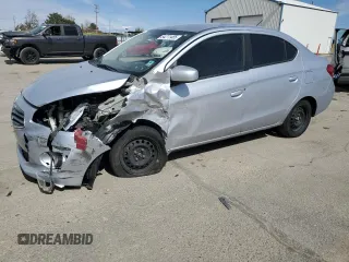 2017 Mitsubishi Mirage ES with VIN ML32F3FJ6HHF11482, listed as a Copart auction lot 54211485 with 66,160 mi miles and Salvage title. Bid and sale history available at DreamBid. Image 1.