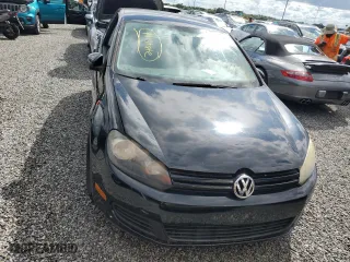 2012 Volkswagen Golf w/Conv & Sunroof with VIN WVWAB7AJ4CW281476, listed as a Copart auction lot 74476374 with 0 mi miles and Salvage Title. Bid and sale history available at carsss.com. Image 5.