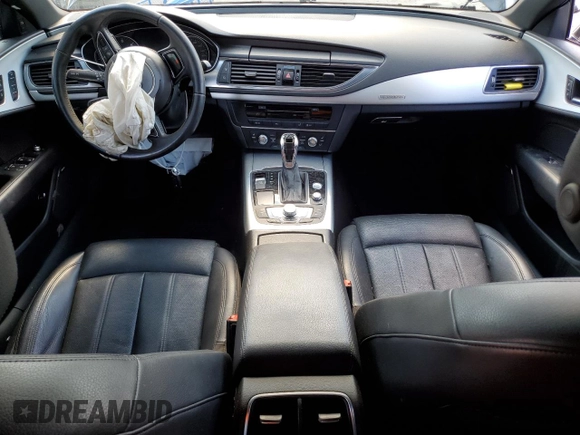 2016 Audi A7 3.0 Prestige with VIN WAU3GAFC4GN108177, listed as a Copart auction lot 59881404 with 0 mi miles and Salvage Title. Bid and sale history available at carsss.com. Image 8.