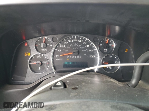 2013 Chevrolet Express Cargo z VIN 1GCWGFBA3D1146861, wystawiony jako Copart lot #54274485 z przebiegiem 214 114 mil mil oraz Czysty tytuł • Clean title. Historia ofert i sprzedaży dostępna na DreamBid. Obrazek 9.
