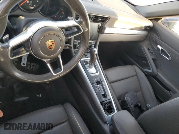 2018 Porsche 911 991 Carrera with VIN WP0CA2A99JS138418, listed as a Copart auction lot 80159034 with 26,777 mi miles and Salvage Title. Bid and sale history available at carsss.com. Image 8.