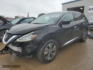 2023 Nissan Murano S with VIN 5N1AZ2AJXPC115237, listed as a Copart auction lot 85012684 with 62,802 mi miles and Salvage Title. Bid and sale history available at carsss.com. Image 1.