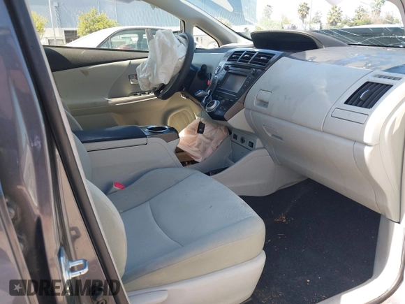 2013 Toyota Prius Two with VIN JTDZN3EU1D3282644, listed as a IAAI auction lot 42029272 with 121,734 mi miles and . Bid and sale history available at DreamBid. Image 5.