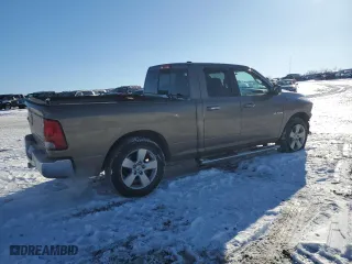 2010 Dodge Ram 1500 SLT with VIN 1D7RB1GP8AS127116, listed as a Copart auction lot 46062355 with 106,546 mi miles and Salvage Title. Bid and sale history available at carsss.com. Image 3.