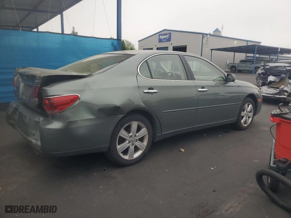 2005 Lexus ES 330 with VIN JTHBA30G355065017, listed as a Copart auction lot 53306655 with 93,192 mi miles and Salvage Title. Bid and sale history available at carsss.com. Image 3.
