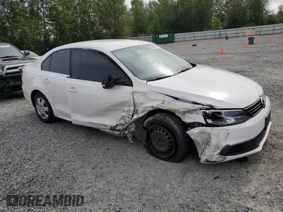 2013 Volkswagen Jetta S with VIN 3VW2K7AJ4DM383217, listed as a Copart auction lot 61620015 with 108,043 mi miles and Salvage title. Bid and sale history available at DreamBid. Image 4.
