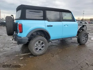 2023 Ford Bronco with VIN 1FMEE5BP9PLB15828, listed as a Copart auction lot 47347135 with 11,370 mi miles and Clean Title. Bid and sale history available at carsss.com. Image 3.