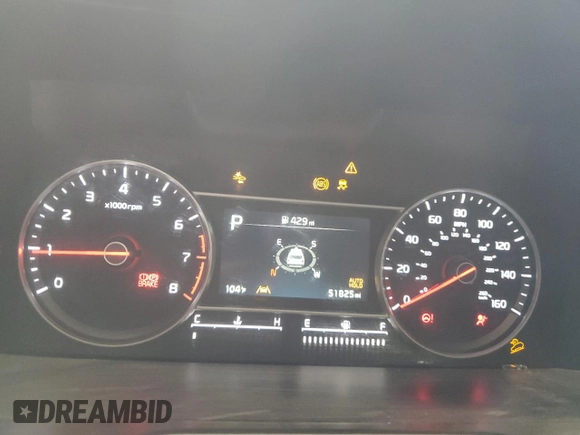 2022 Kia Sorento SX with VIN 5XYRK4LF5NG114859, listed as a Copart auction lot 58361485 with 51,825 mi miles and Salvage title. Bid and sale history available at DreamBid. Image 9.