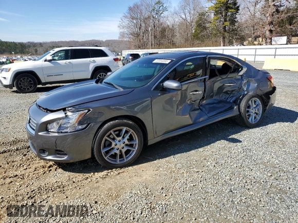 2014 Nissan Maxima S with VIN 1N4AA5AP2EC453512, listed as a Copart auction lot 49415375 with Not Provided miles and Salvage Title. Bid and sale history available at DreamBid. Image 1.