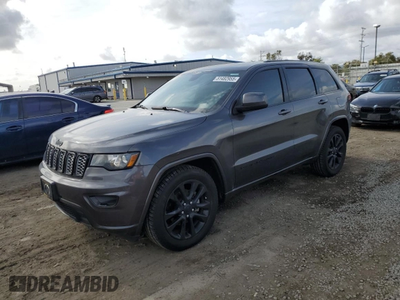 2018 Jeep Grand Cherokee Altitude with VIN 1C4RJEAG7JC322499, listed as a Copart auction lot 51482955 with 107,534 mi miles and Salvage Title. Bid and sale history available at carsss.com. Image 1.