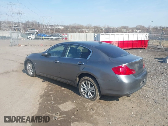 2015 Infiniti Q40 with VIN JN1CV6AR0FM521528, listed as a IAAI auction lot 41794278 with 127,821 mi miles and . Bid and sale history available at DreamBid. Image 3.