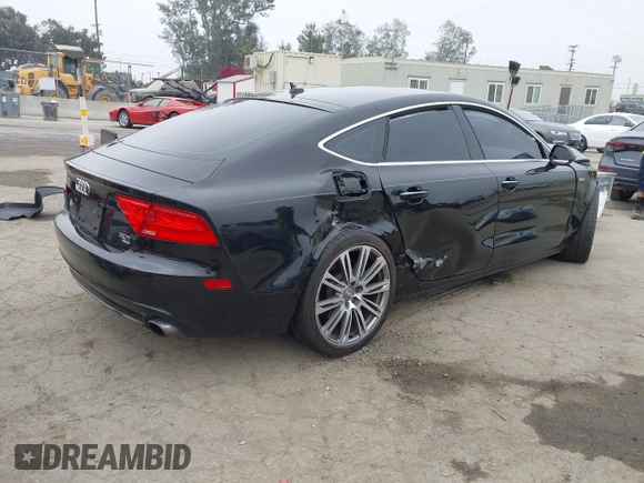 2013 Audi A7 Premium Plus with VIN WAUYGAFC7DN101757, listed as a IAAI auction lot 42485884 with 135,330 mi miles and . Bid and sale history available at DreamBid. Image 4.