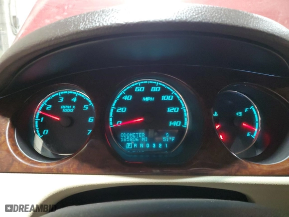 2011 Buick Lucerne CXL with VIN 1G4HC5EM8BU100311, listed as a Copart auction lot 52191615 with 185,806 mi miles and Clean Title. Bid and sale history available at carsss.com. Image 9.