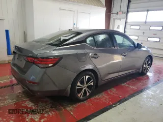 2020 Nissan Sentra SV with VIN 3N1AB8CV4LY237902, listed as a Copart auction lot 51640085 with 51,306 mi miles and Salvage Title. Bid and sale history available at carsss.com. Image 3.