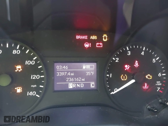 2017 Mercedes-Benz Metris Cargo Cargo with VIN WD3PG2EA4H3260381, listed as a IAAI auction lot 41525928 with 236,162 mi miles and . Bid and sale history available at DreamBid. Image 7.