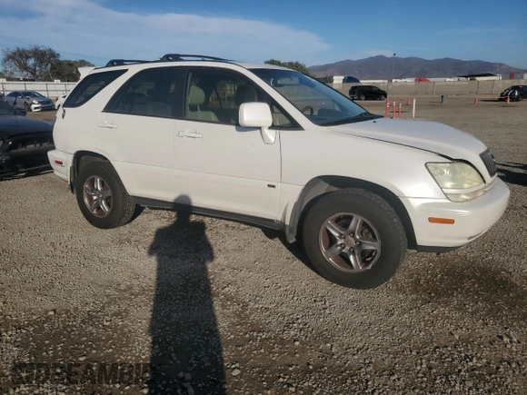 2002 Lexus RX 300 with VIN JTJGF10U720148006, listed as a Copart auction lot 85861074 with 317,982 mi miles and Salvage Title. Bid and sale history available at carsss.com. Image 4.